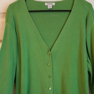 Hampshire Studio 3/4 Sleeve Sweater